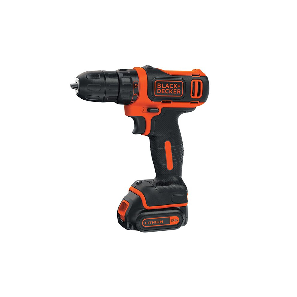 Black and Decker B/DBDCDD12 Ultra Compact Drill Driver 10.8v 1 x 1.5Ah Li-Ion