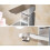 Modern Bathroom Square Mini Mono Basin Sink Mixer Tap Brass Chrome 4