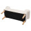 Living And Home Upholster Pouffe Bedside Bench Sofa Lounge Ottoman Hallway Window Seat 4