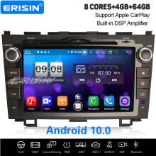 8-Core Android 10.0 DSP Car Stereo CarPlay WiFi Bluetooth DAB+ Satnav For HONDA CR-V