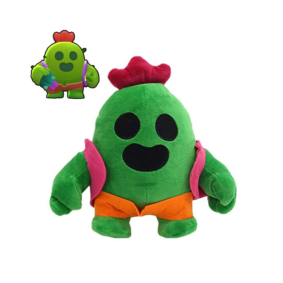 Game Brawl Stars Cactus Plush Doll Kids Fans Gift