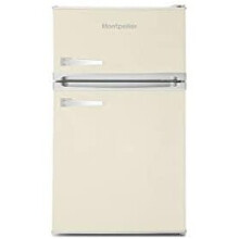 Montpellier MAB2035C | 62L Undercounter Retro Fridge Freezer - Cream