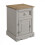 Mercers Furniture Corona Grey Wax Medium Pot Cupboard Bedside 1 Door Solid Wood Pine 1