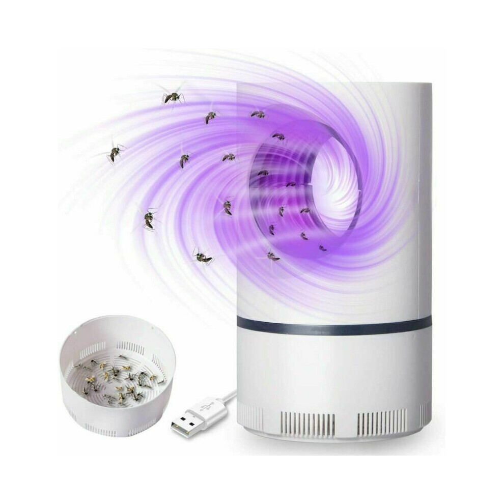 (2PCS) Electric Mosquito Killer Light UV LED Insect Fly-Bug Trap Catcher