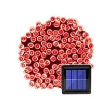 (Red) 12M LED Solar Power Fairy Lights String Garden Outdoor Party Wedding Xmas
