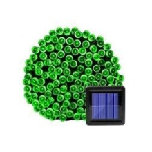 (Green) 12M LED Solar Power Fairy Lights String Garden Outdoor Party Wedding Xmas
