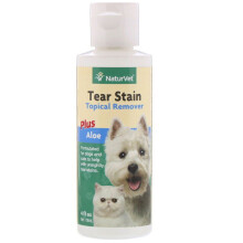 NaturVet, Väri Raita, Topical Poistaja + Aloe Vera, Koira & Kissa, 4 fl oz (118 ml)