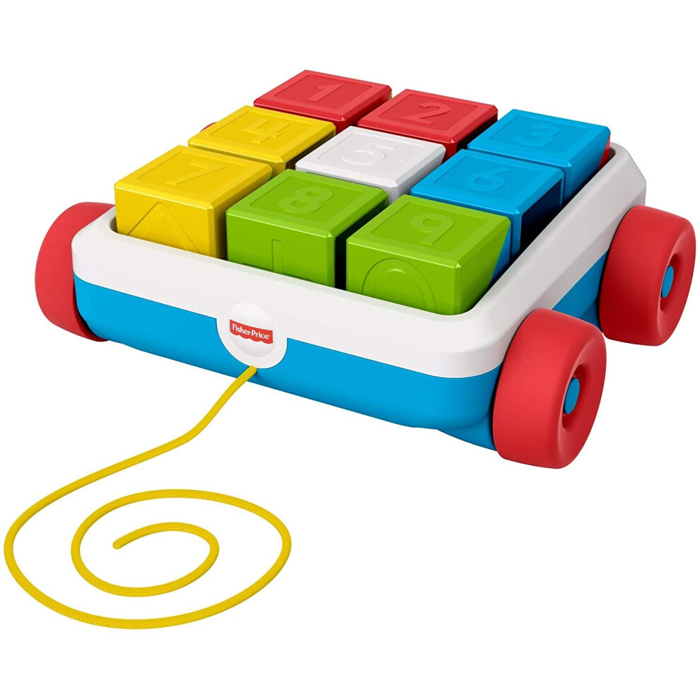 Fisher-Price Gjw10 Pull-Along Activity Blocks