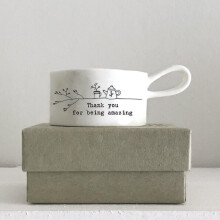 East Of India: Porcelain Handled Tea Light Holder - Being Amazing