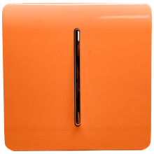 Trendi Artistic Modern Glossy Home Automation Switch Orange