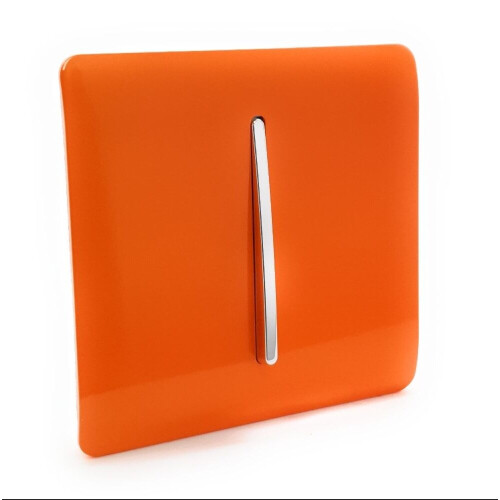 Trendi Switch Trendi Artistic Modern Glossy  Home Automation Switch Orange 1