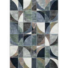 Rug Galleria Dark Curved 80x150cm Carpet Small Rugs