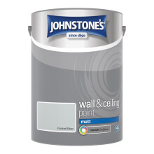 Johnstones Wall & Ceiling Matt Emulsion Paint 5l Frosted Silver