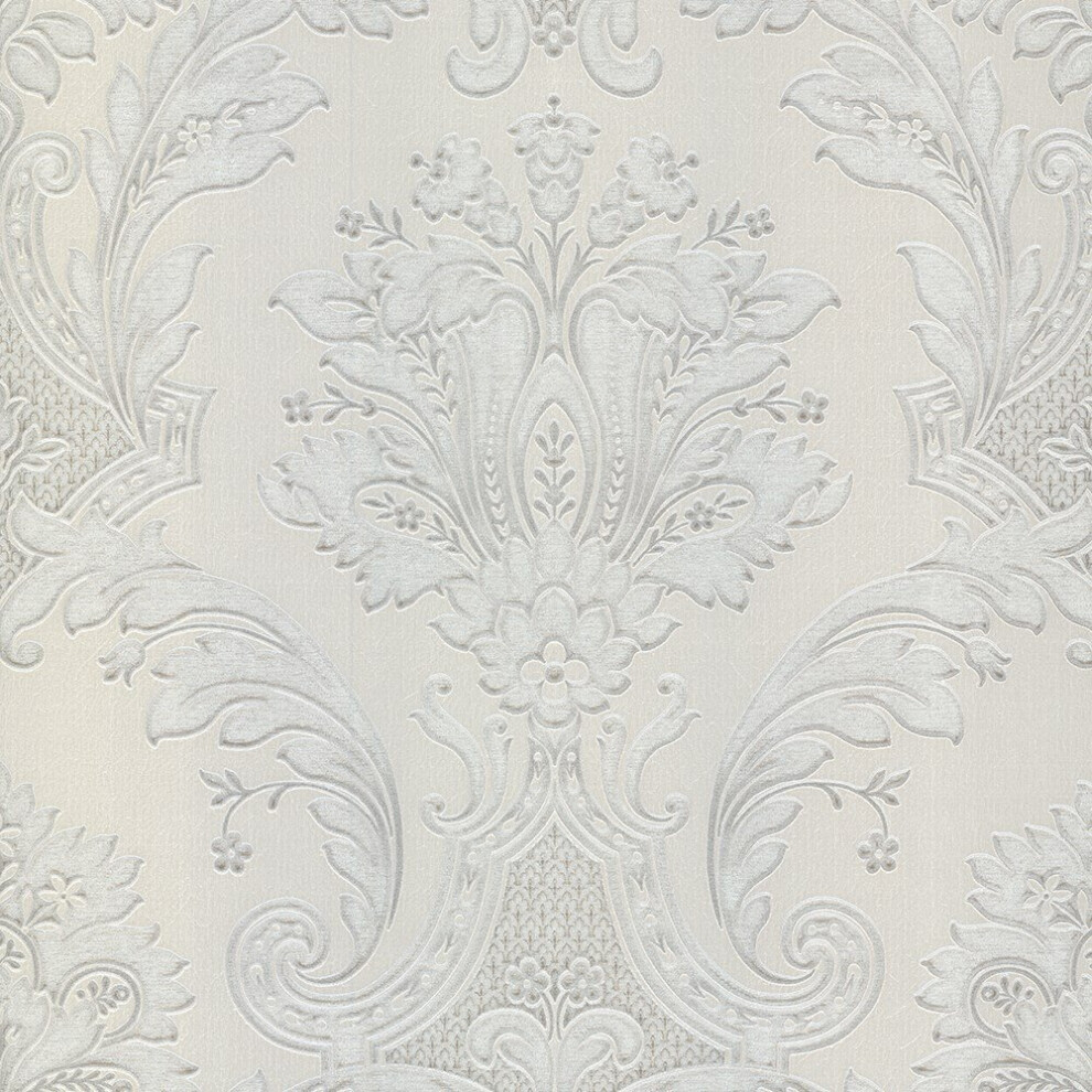Belgravia Decor Amara Damask Cream Wallpaper Gb7369 8014573073691