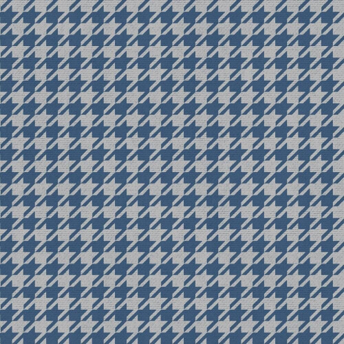 Muriva Muriva Houndstooth Silver Blue White Wallpaper 179504