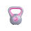 Triangle Grip Kettlebell with Rubber Pads - 2kg - Pink 1