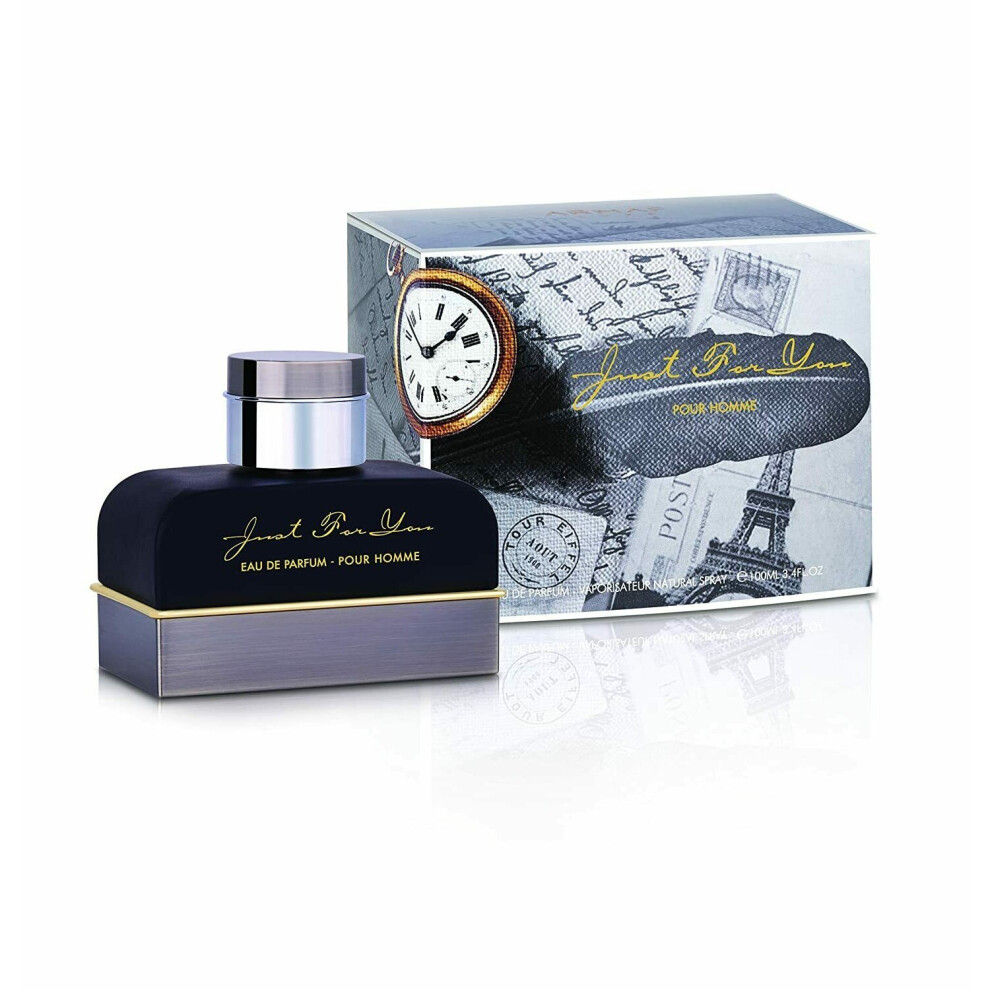 Armaf Just For You Pour Homme 3.4 Oz Eau De Parfum Spray For Men