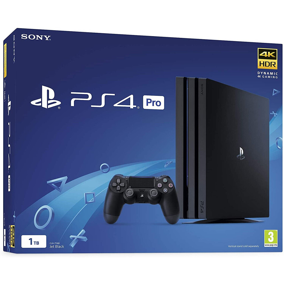 Sony PlayStation 4 Pro 1TB Console - Black (PS4 Pro)