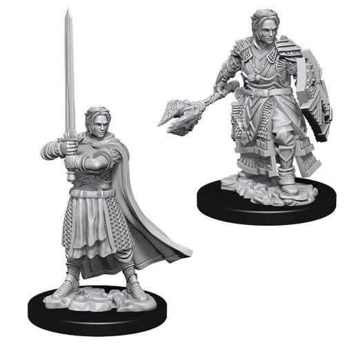 D&D Nolzurs Υπέροχες Αχρωμάτιστες Μινιατούρες: Κύμα 8: Άνδρας Κληρικός