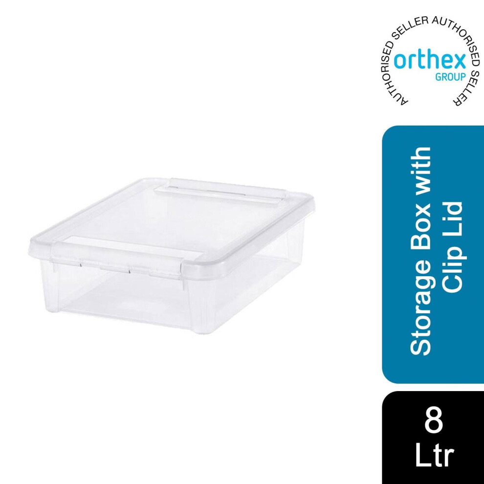 SmartStore Storage Box with Clip Lid for Home, 14