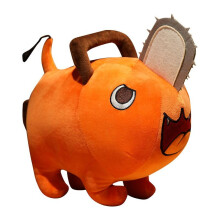 (40cm) Anime Chainsaw Man Cosplay Plush Toy Stuffed Doll