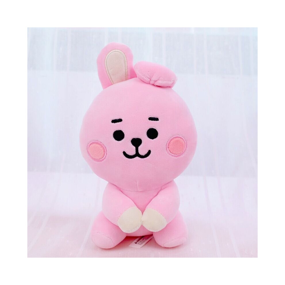 (COOKY) KPOP BTS BT21 Seated Doll 20cm Baby Plush Toy