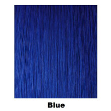 (Blue) Sleek Fashion Idol 101 Hot Yaki Weave Like Human Hair Extension- 18inch