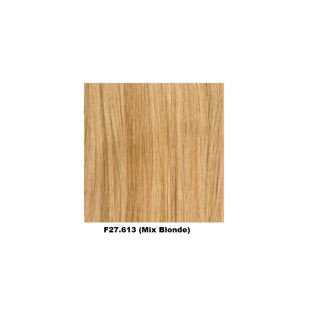 Brand: Sleek (27/613 (Mix Blonde)) Sleek Fashion Idol 101 Hot Yaki Weave Like Human Hair Extension- 18Inch