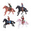 43PCS Indian Model Decoration Western Cowboy Carriage Simulation Decoration Scene Character Sanding Equipment 7