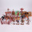 43PCS Indian Model Decoration Western Cowboy Carriage Simulation Decoration Scene Character Sanding Equipment 5