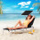 Anthracite Sun Lounger Beach Garden Foldable Portable , Best 6