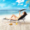Anthracite Sun Lounger Beach Garden Foldable Portable , Best 7