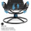 Luxury Comfortable Rocking Sun Lounger Anthracite Trend 3