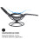 Luxury Comfortable Rocking Sun Lounger Anthracite Trend 2