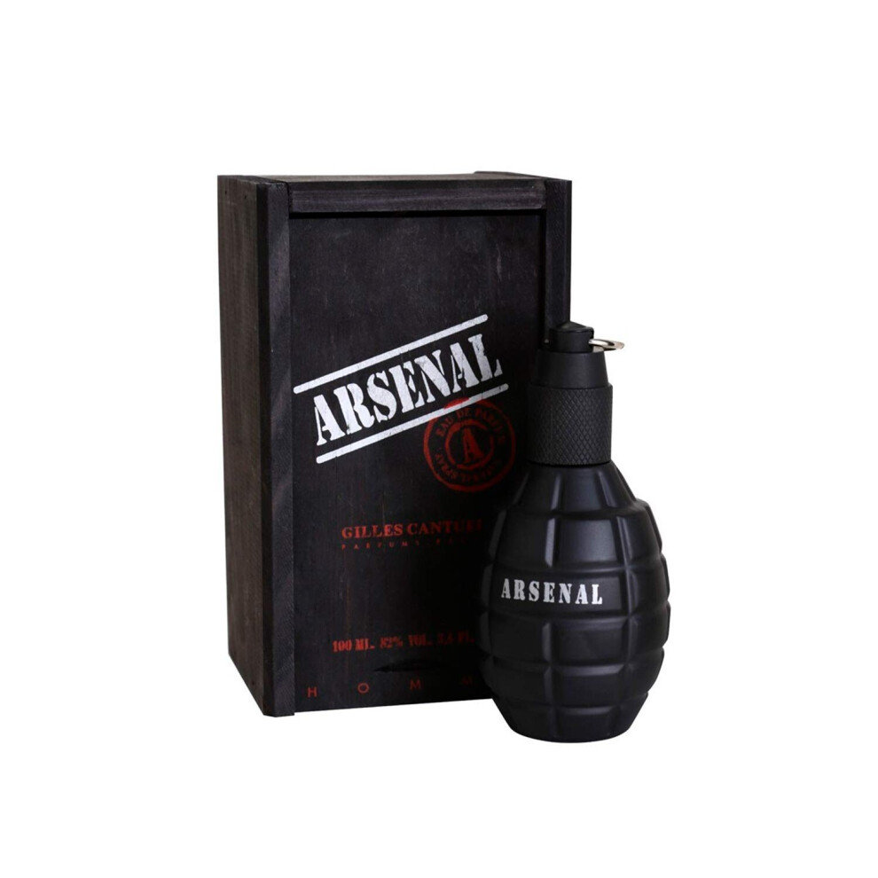 Gilles Cantuel Arsenal Black for Men - 3.4 oz EDP Spray