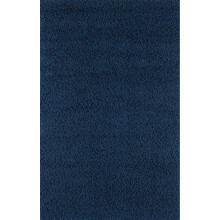 (60 x 110cm ) Navy Blue Small - Large Plain Shaggy Rug