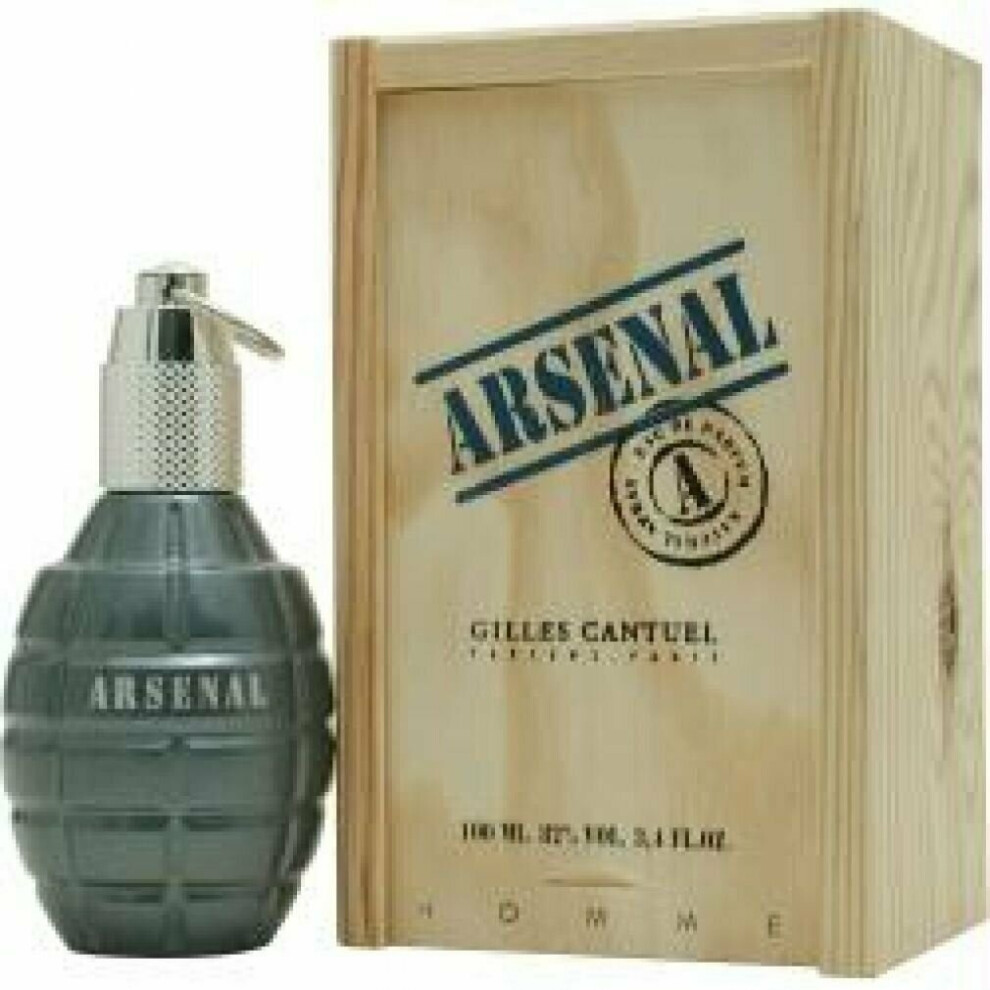 Arsenal Blue by Gilles Cantuel 3.4 oz EDP Cologne for Men