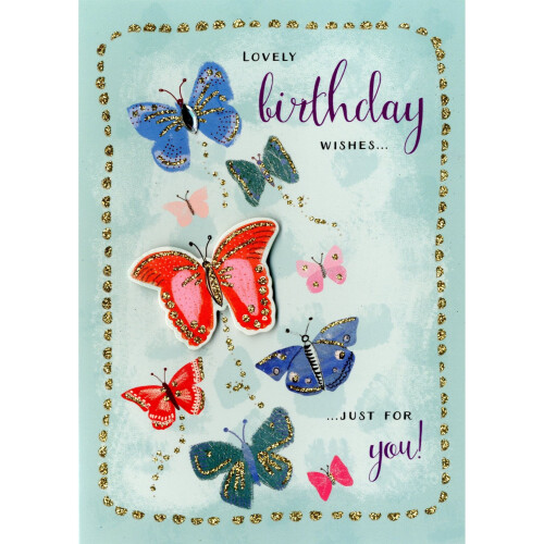 Lovely Birthday Wishes Birthday Greeting Card Second Nature Yours Truly