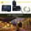 (10M, Multicolor) 10M 20M Outdoor LED Solar String Lights Garden Decor 9