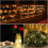 (10M, Multicolor) 10M 20M Outdoor LED Solar String Lights Garden Decor 4