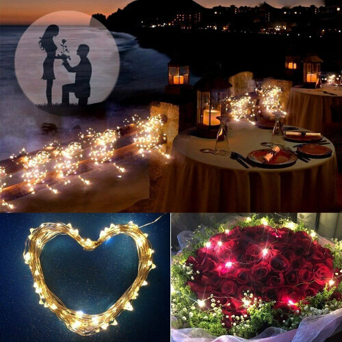 (20M, Multicolor) 10M 20M Outdoor LED Solar String Lights Garden Decor 1