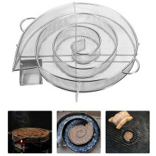 Smoke Generator BBQ Burn Smoker Box Grill Fish Meat Tools Stainless Steel