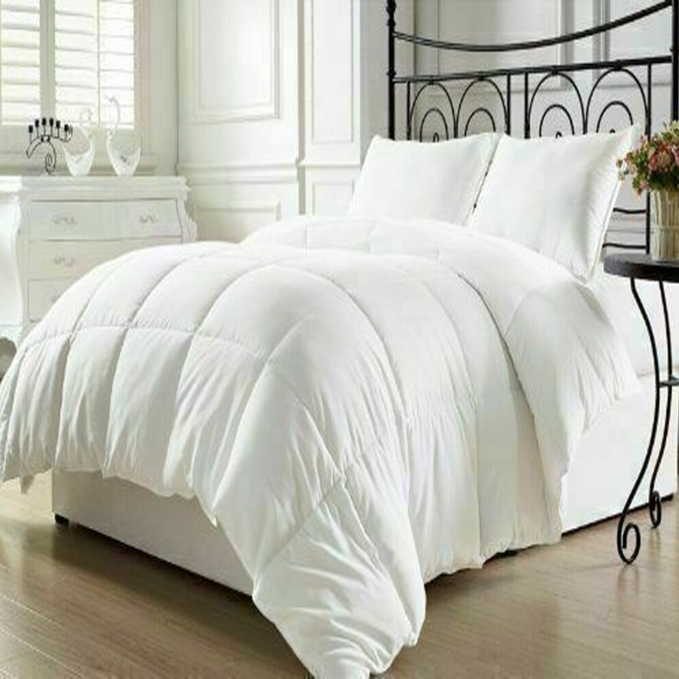 Yorkshire Homeware Ltd (Double Duvet Only) 13.5 Tog Luxury Hotel Quality Duck Feather & Down Duvet Quilt Bedding Or Pillow White