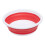 Premier Housewares Collapsible Red White Round Washing Up Bowl 2
