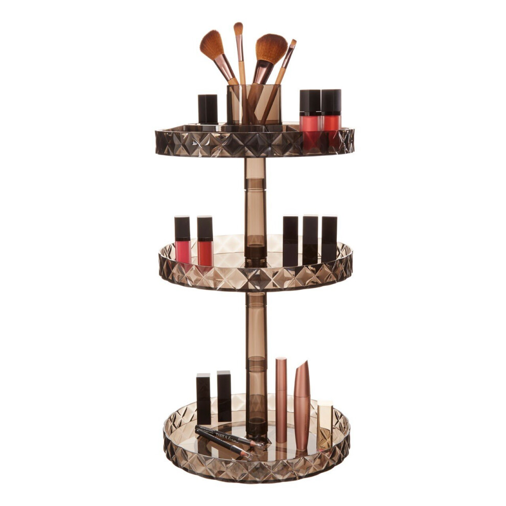 Premier Housewares Three Tier Revolving Cosmetic Organiser