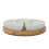 Bamboo Rotating Dip Set & Ceramic Dishes | M&W 4