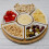 Bamboo Rotating Dip Set & Ceramic Dishes | M&W 7
