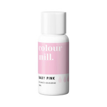 (Baby Pink 20ml) Colour Mill Oil Based Edible Food Colouring - 20ml & 100ml