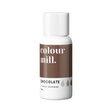 (Chocolate Brown 20ml) Colour Mill Oil Based Edible Food Colouring - 20ml & 100ml