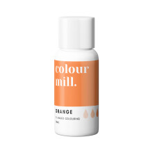 (Orange 20ml) Colour Mill Oil Based Edible Food Colouring - 20ml & 100ml